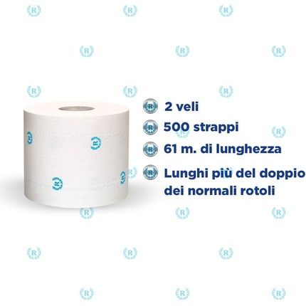 Regina Queen Long Piu Double The Normal Rolls Toilet Paper Rolls White