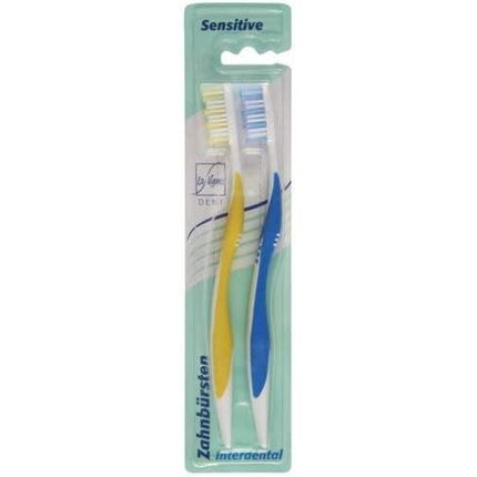 La Lingua Interdental Sensitive Toothbrushes - Pack Of 2 - Image 3