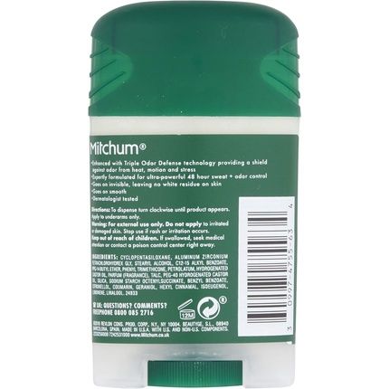 Mitchum Men Triple Odor Defense Deodorant Stick & Antiperspirant Clean Control 41G