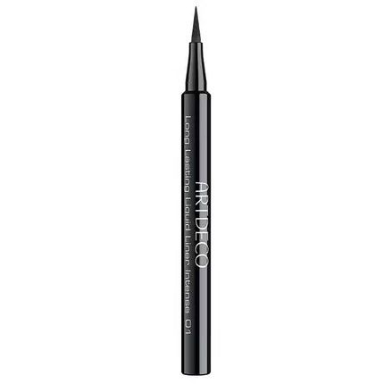 Artdeco Long Lasting Liquid Liner Intense - 01 Black, 0.6Ml