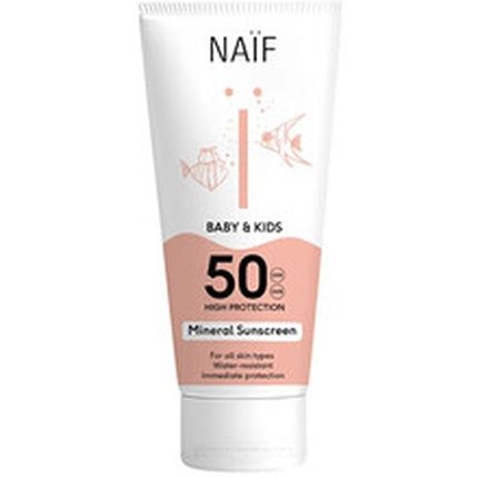 Naif Baby & Kids Mineral Sunscreen Spf 50 100 Ml