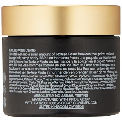 Go247 Texture Paste 57G Hair Wax For Medium To Strong Hold - Image 3