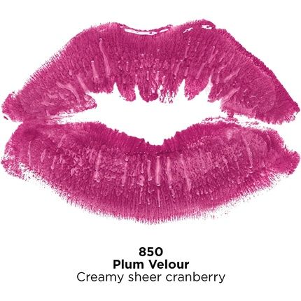 Revlon Super Lustrous Sheer 850 Plum Velour Lipstick 3.7G