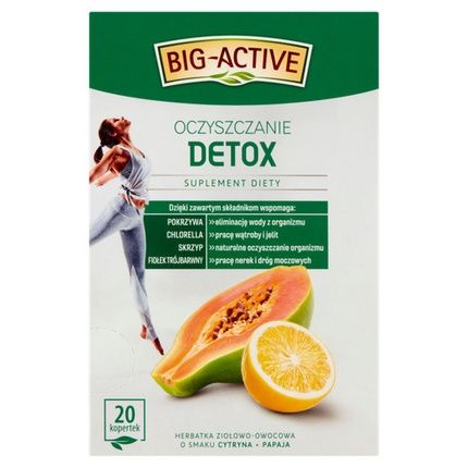 Big-Active Detox Cleansing Herbal & Fruit Tea 40G