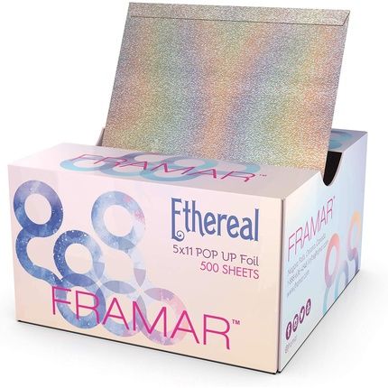 Framar Ethereal Embossed Pop Up Hair Foil For Highlighting Colouring