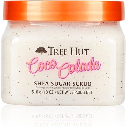 Tree Hut Shea Sugar Scrub Coco Colada 18Oz Ultra Hydrating And Exfoliating For Essential Body Care