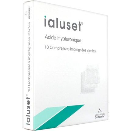 Laboratoires Genevrier Ialuset 10 Sterile Soaked Compresses