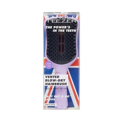 Tangle Teezer The Easy Dry And Go Large Vented Hairbrush, Lilac - Image 3