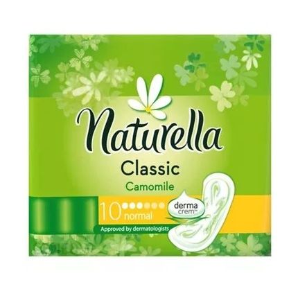 Naturella Classic Unscented Pantyliners 10-Pack