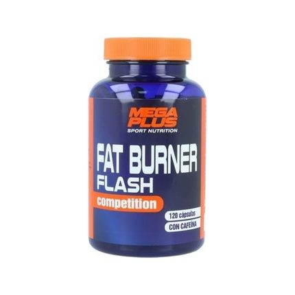 Mega Plus Fat Burner Flash Complete Food Supplement - 120 Capsules