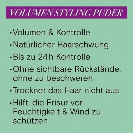 Taft Styling Volume Powder For All Hair Types 10G