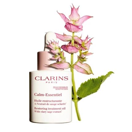 Clarins Calmessentiel Restoring Treatment Oil 30Ml Soothing Oil For Sensitive Skin - Image 4