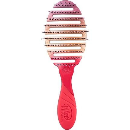 Wet Brush Pro Flex Dry Brush Coral Ombre For Unisex Hair