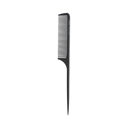 T4B Lussoni Lift Tail Carbon Anti-Static And Break-Resistant Handle Comb With Fine Teeth 206
