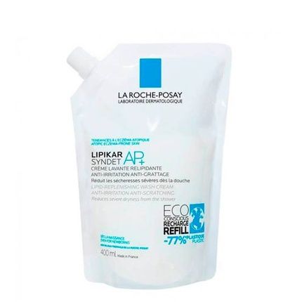 La Rocheposay Lipikar Syndet Ap Lipid Replenishing Cream Wash 400Ml For Dry Skin - Image 4