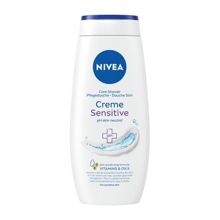 Nivea Shower Cream Sensitive Gentle Cleansing For Sensitive Skin