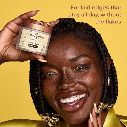 Sheamoisture Edge Control Strong Hold Gel With Flaxseed And Jamaican Black Castor Oil - Image 3