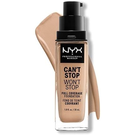 Nyx Can'T Stop Won'T Stop Full Coverage Foundation Medium Olive 30Ml