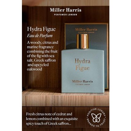 Miller Harris Hydra Figue Eau De Parfum 100Ml Fresh Fig & Woody Perfume