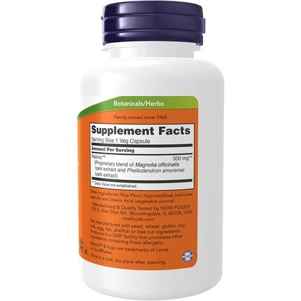 Now Foods Relora 300Mg 120 Vcaps