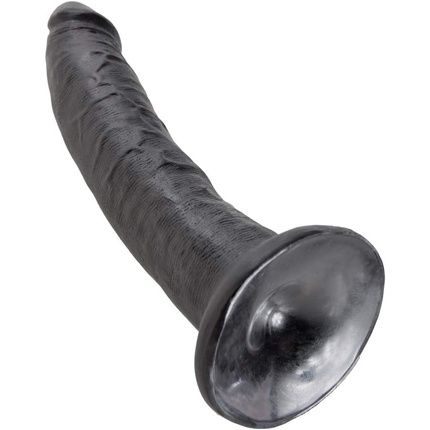 King Cock 17.8Cm Black Dildo - Image 3