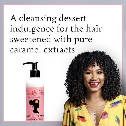 Camille Rose Naturals Caramel Cowash Cleansing Conditioner 8 Ounce