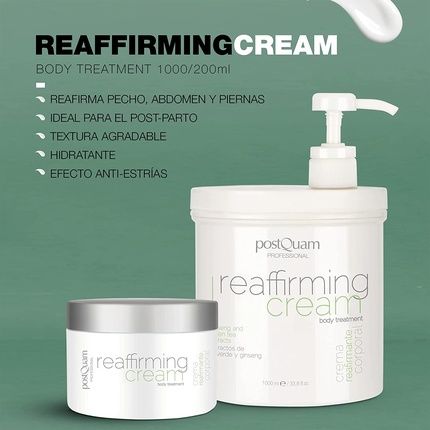 Postquam Firming Cream Body Stretch Mark Cream With Anti-Stretch Mark Effect 1000Ml - Image 3