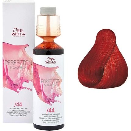 Wella Perfection By Color Fresh Semi-Permanent Hair Colour No. 44 Intensive Red 0.27502Kg