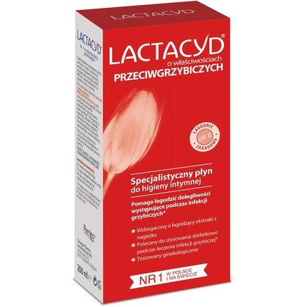 Lactacyd Antifungal Gynecological Intimate Hygiene Fluid 200Ml - Image 3