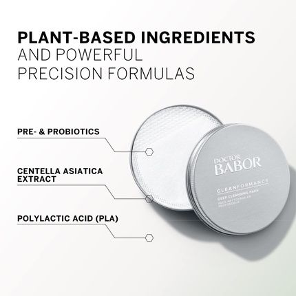 Doctor Babor Cleanformance Deep Cleansing Pads Biodegradable Material 20 Pads - Image 3