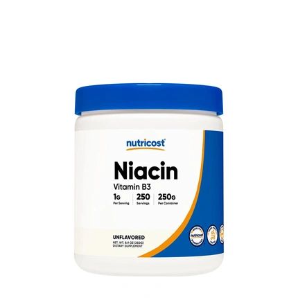 Nutricost Vitamin B3 Niacin 250 Grams
