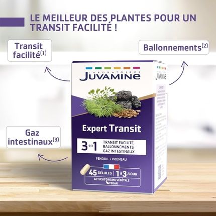 Juvamine Expert Transit 3-In-1 Supplement For Bloating And Gas - Image 3