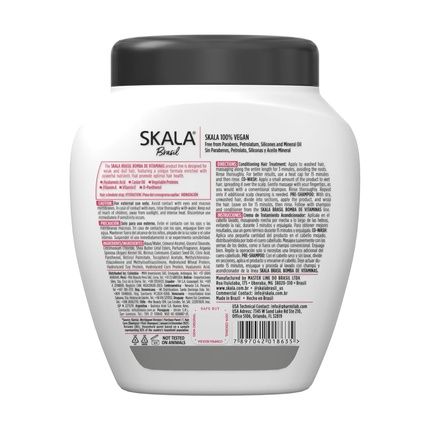 Skala Brasil Bomba De Vitaminas Hair Treatment Cream 352 Ounce