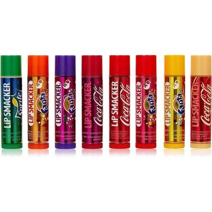 Lip Smacker Coca Cola Party Pack Assorted Lip Balms Set Of 8