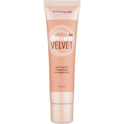 Maybelline New York Dream Velvet Soft Matte Foundation 40 Fawn 30Ml
