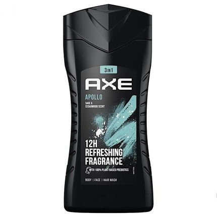 Axe 3In1 Douchegel Apollo 250Ml