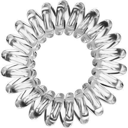 Invisibobble Hair Scrunchie Set Self-Care Kit 1 Scrunchie Velvet Pink 3 Spiral Hair Bobbles Transparent And 3 Matte Pink - Image 3