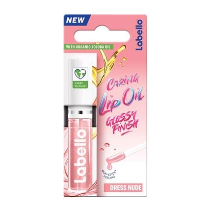 Labello Caring Lip Oil Dress Nude 5.5 Ml
