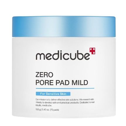 Medicube Zero Pore Pad Mild Exfoliating Pads For Sensitive Skin - 70 Pieces