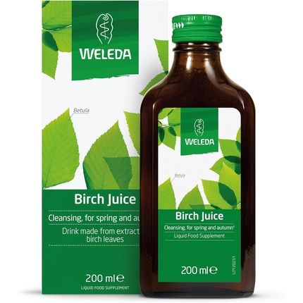 Weleda Birch Juice Cleansing Liquid Food Supplement No Added Sugar Vegan - Image 3