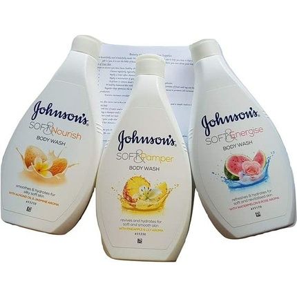 Johnson'S Soft And Energizing Body Wash 400Ml