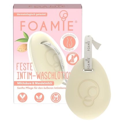Foamie Solid Wash Lotion For Women Ph Neutral Shower Gel For Naturally Gentle Skin
