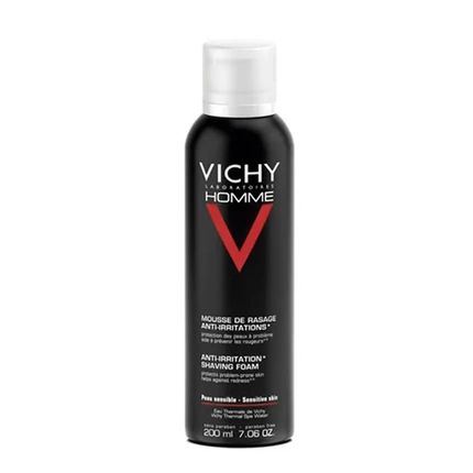 Vichy Homme Shaving Foam 200Ml Antiirritation Formula
