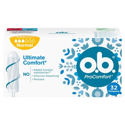 O.B. Procomfort Tampons Normal - 32 Pieces