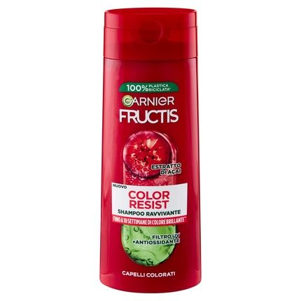Garnier Fructis Color Resist Revitalizing Shampoo For Colored Hair 250Ml 8.45Oz