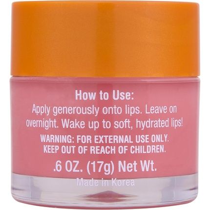 Tree Hut Strawberry Overnight Lip Mask Leave-On For Soft Lips
