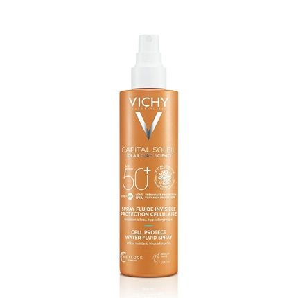 Vichy Capital Soleil Solar Derm Science Spray Spf 50 200 Ml Waterproof Body Spray - Image 3