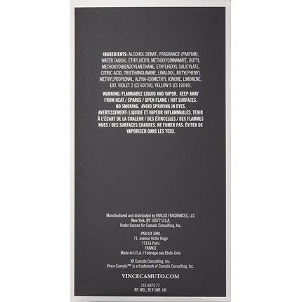 Vince Camuto Eau De Toilette For Men 100Ml - Image 3