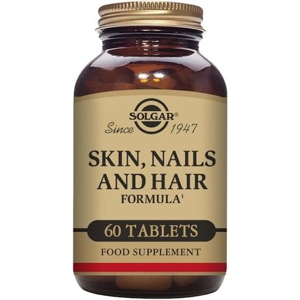 Solgar Skin Hair And Nails Helps Build Collagen With Zinc Copper And Vitamin C Vegan And Gluten Free