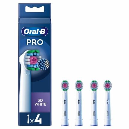Oralb Electric Toothbrush Refill 3D White